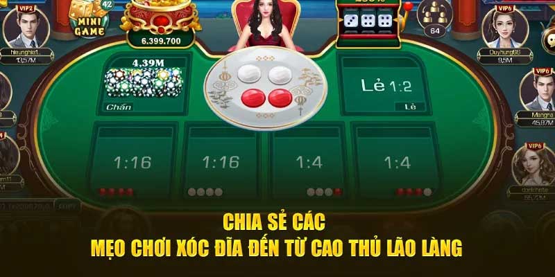 Mẹo chơi xóc đĩa Net88